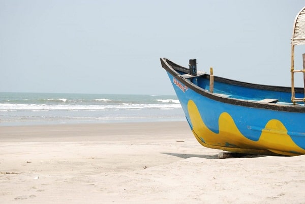 Mandremo paplūdimys Goa medaus mėnesiui