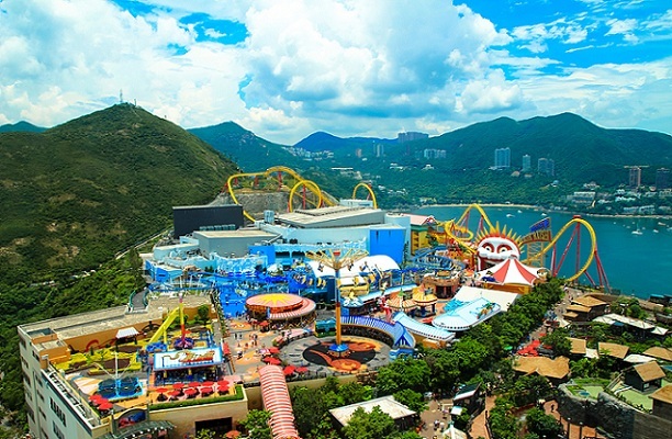 vandenyno parkas-Honkongas-turistinės vietos