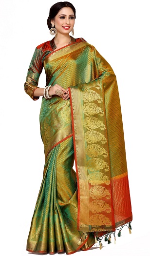 Bangalore Art Silk Saree