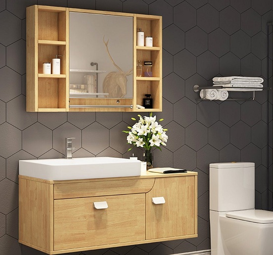 Ahşap Banyo Dolapları