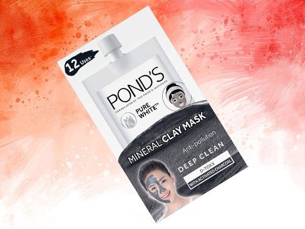 POND'S Saf Beyaz Kirlilik Karşıtı Aktif Kömür Mineral Kil Maskesi