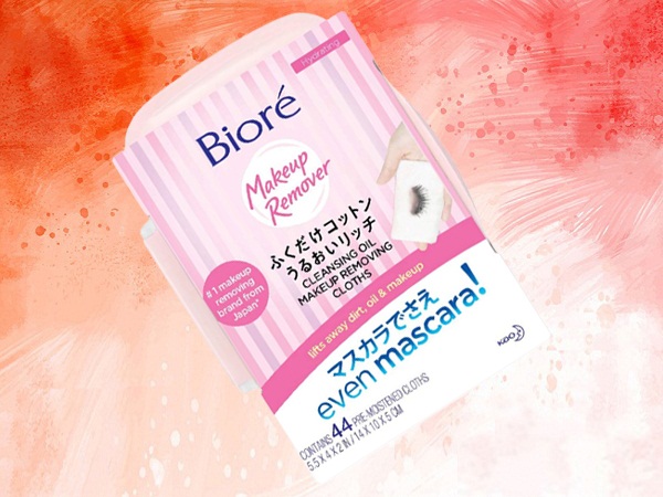 „Biore J-Beauty“ valomojo aliejaus makiažas, pašalinantis audinius