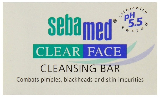 SebaMed skaidrus veido baro muilas nuo spuogų