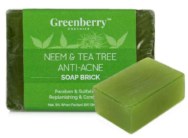 „Greenberry Organics Neem“ ir arbatmedis nuo spuogų