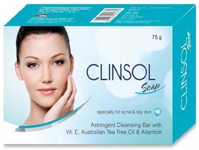 „Clinsol“ valymo priemonė nuo spuogų
