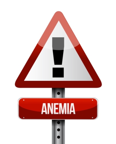 anemijos simptomai ir priežastys