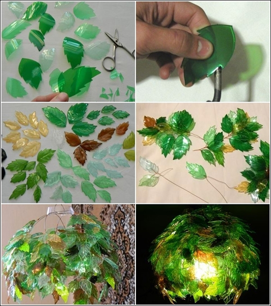 Plastik Şişe Ağacı El Sanatları