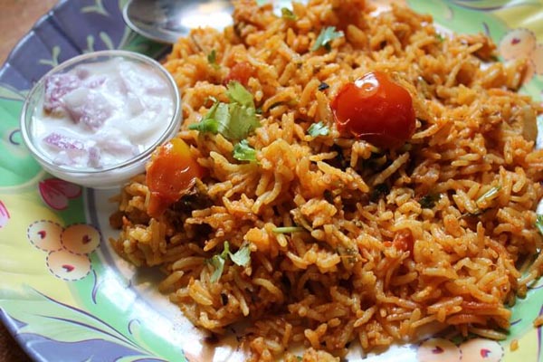 Domates Biryani