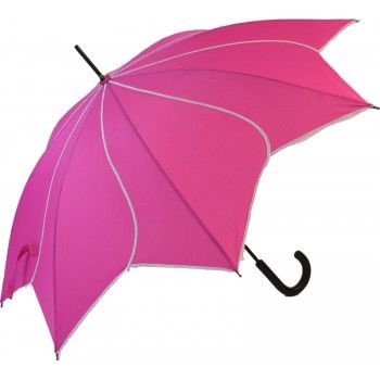 Rožiniai moteriški skėčiai