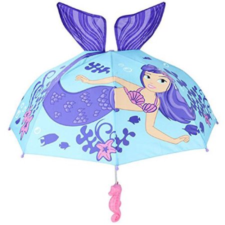 Mermaid vaikų skėčiai