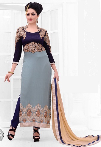 „Party Wear Salwar“ kostiumai „Chudidar“