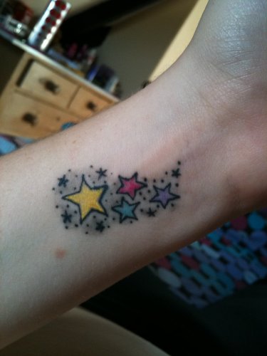 tatuiruotės ant riešo mergaitėms
