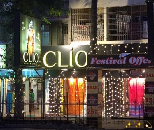 Chennai'de Clio Saree Butiği