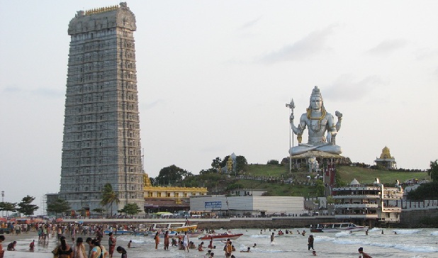 murudeshwar-beach-and-temple_mangalore-turistinės vietos