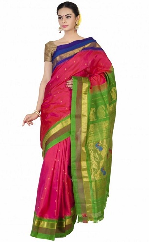 Gadwal Paithani Saree