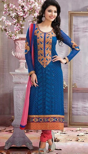 Pakistanlı Tasarımcı Salwar Kameez