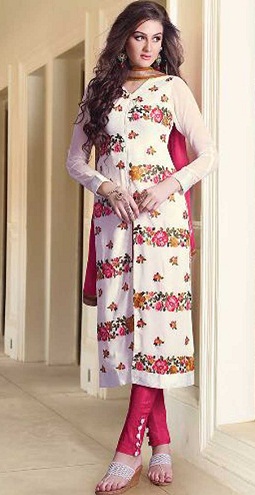 Georgette Pakistanlı Salwar Kameez