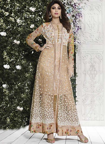 Pakistan Net Salwar Kameez Tasarımı