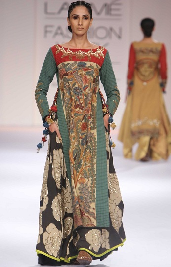 Tasarımcı Kalamkari Kurti by Shashikanth Naidu