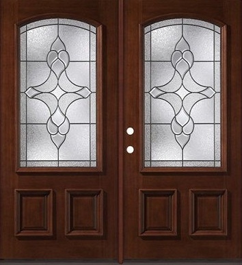 Medinių ir stiklinių durų dizainas
