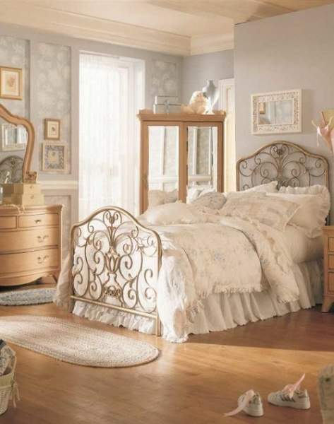 Küçük Vintage Yatak Odası Fikirleri
