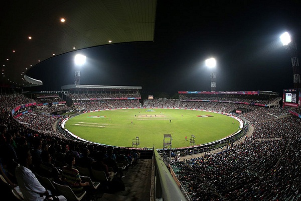 Hindistan'daki Eden Gardens uluslararası kriket stadyumu