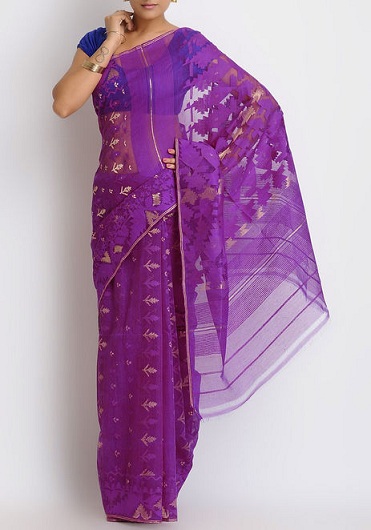 Bangladešas Jamdani Saree