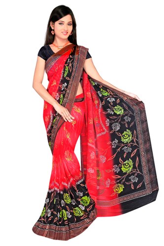 Spausdinta Surat Saree