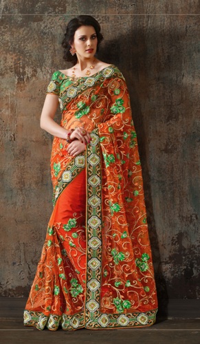 Sunkusis darbas Surat Saree