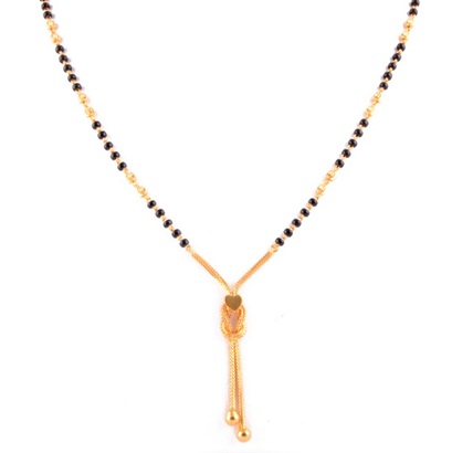 Tip Twirl Kısa Altın Mangalsutra