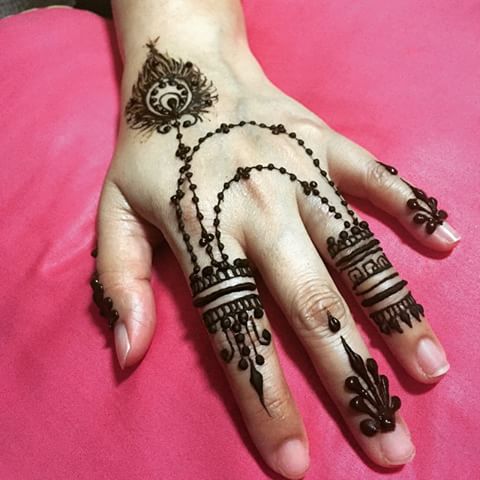 Papuošalų stiliaus „Mehndi Finger Designs“