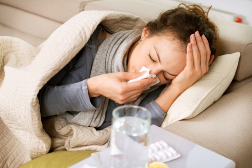 gripo priežastys ir simptomai