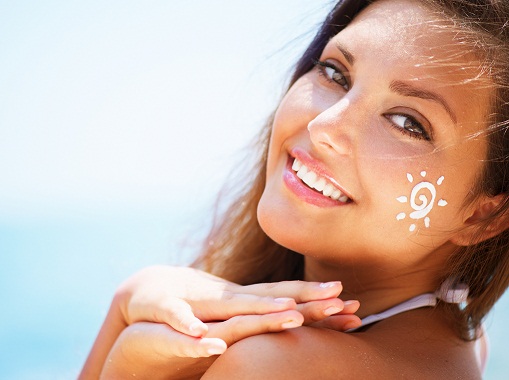 naudoti odos apsaugos nuo saulės priemones