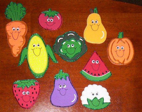 Meyve ve Sebze Kesik El Sanatları