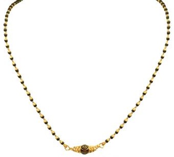 Kadınlar için İhale Altın Mangalsutra Tasarımı