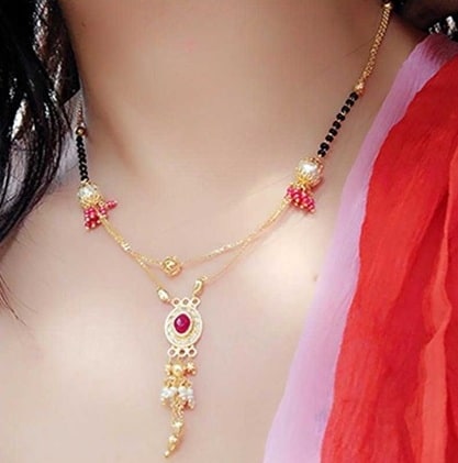 Tasarımcı Kundan Mangalsutra