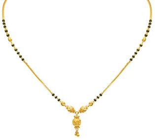 Altın Tasarımcı Fragile Beauty Mangalsutra