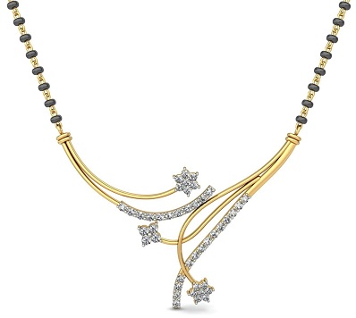 Yıldızlı Elmas Tasarımcı Mangalsutra