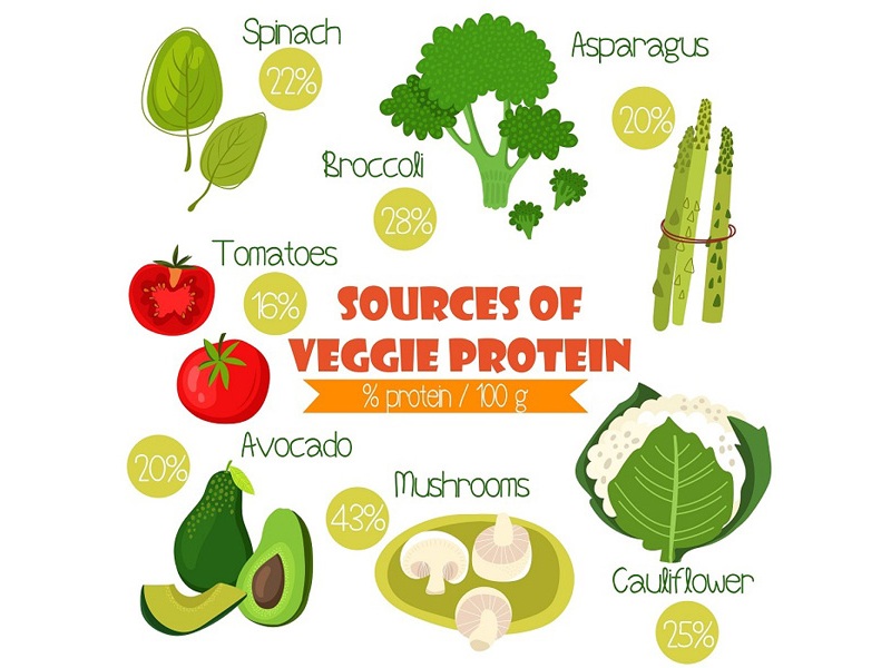Hindistan'da Mevcut Protein Zengin Sebzeler Listesi