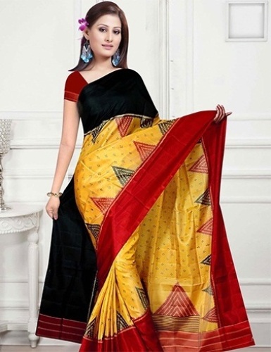 Spalvinga rankų darbo saree