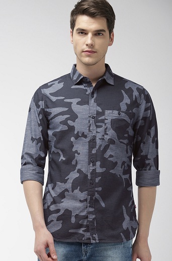 „Levis Camouflage“ spausdinti marškinėliai