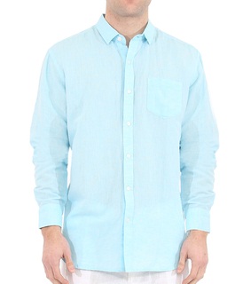 „Sky Blue“ lininiai marškinėliai
