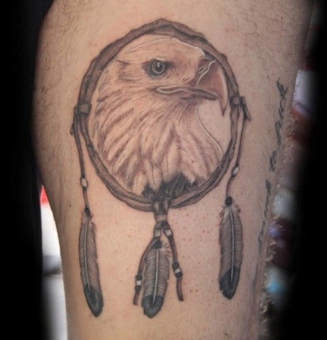 „Small Eagle Dream“ gaudyklės tatuiruočių dizainas