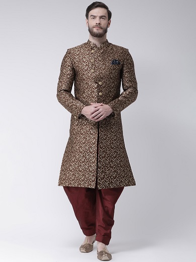 Sherwani ve Dhoti Seti