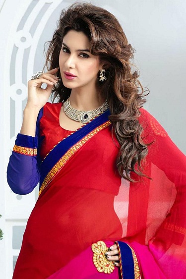 Net Kırmızı Saree