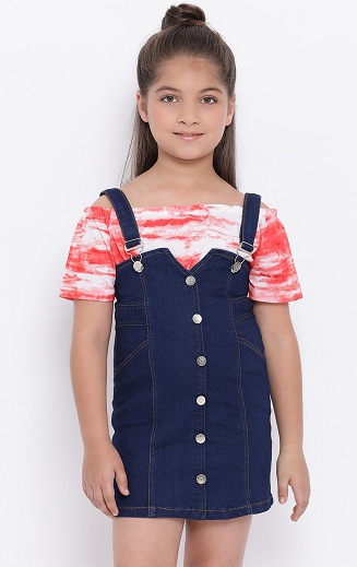 „Dungaree“ 14 metų mergaitei