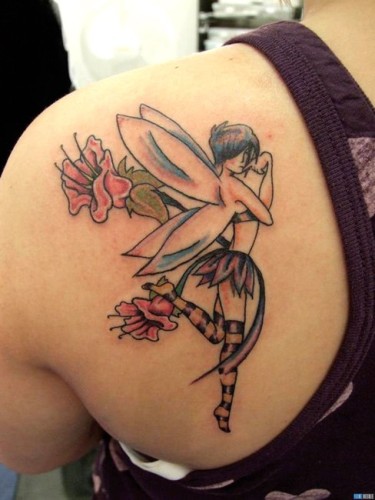„Preppy Angel“ tatuiruotė