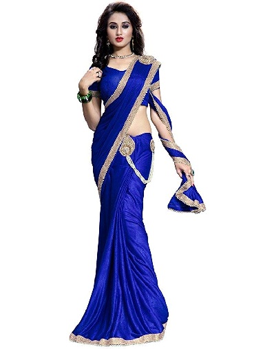 „Crepe Party Wear Saree“