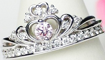 „Crown Designed Ring“ deimantas