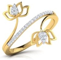 „Lotus“ sužadėtuvių deimantiniai žiedai moterims